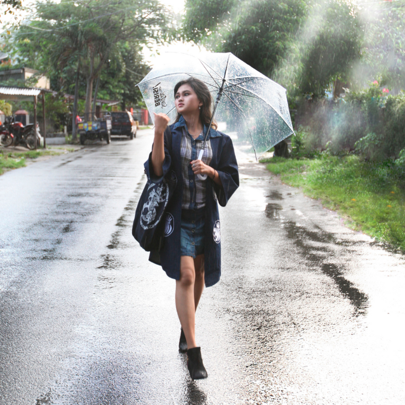 Payung Transparan Hero Casual